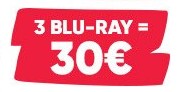 Nouveaux titres dans l’offre 2+1 bluray pour 30 euros