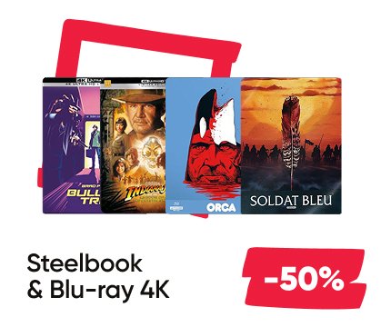 Retour en stock de plusieurs Steelbook à la Fnac